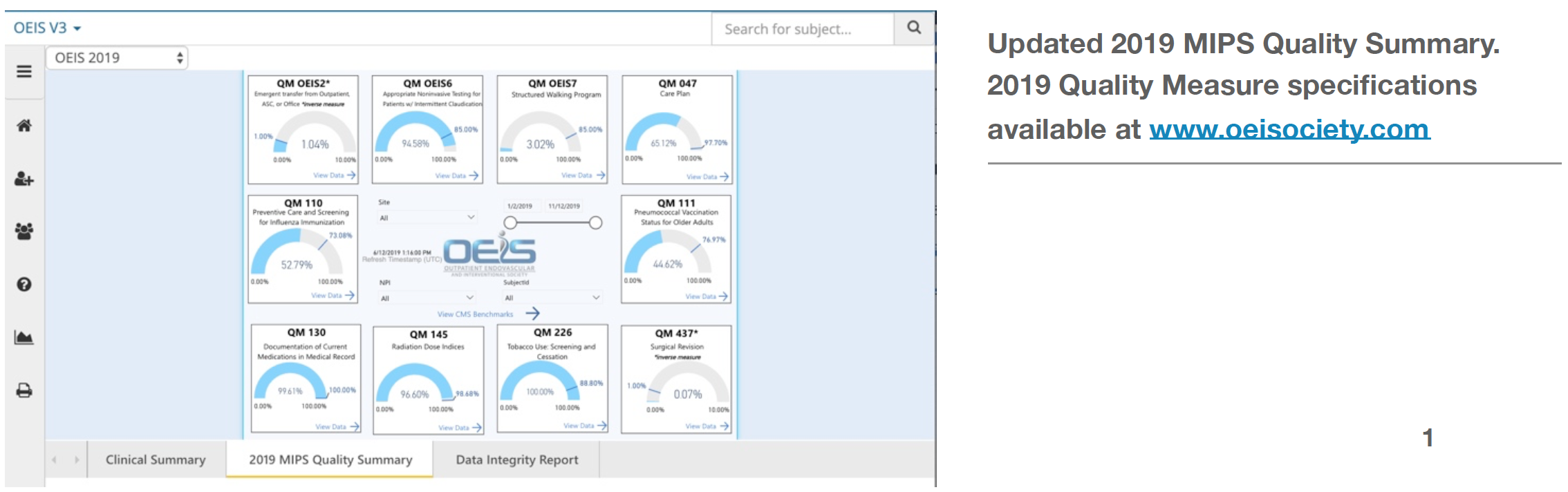 Updated MIPS Quality Summary.